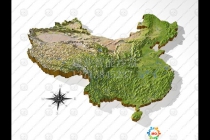 展館場(chǎng)景雕塑模型，形地貌沙盤模型，古場(chǎng)景沙盤模型