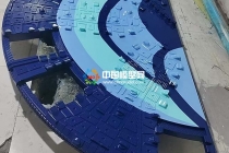 江海號盾構(gòu)機刀盤模型