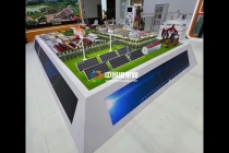 大慶油田現代化油田設備模型