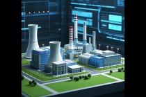 智慧電廠沙盤模型，點亮能源變革新視界